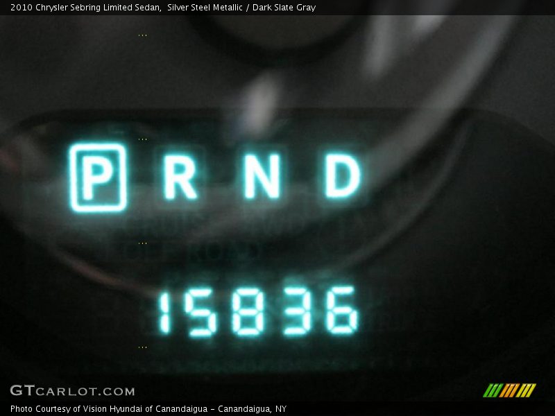 Silver Steel Metallic / Dark Slate Gray 2010 Chrysler Sebring Limited Sedan