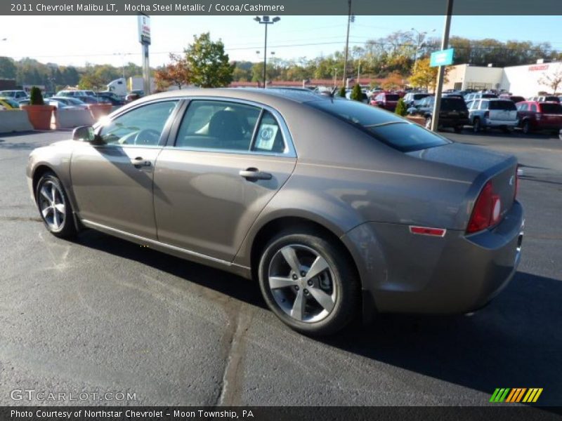 Mocha Steel Metallic / Cocoa/Cashmere 2011 Chevrolet Malibu LT
