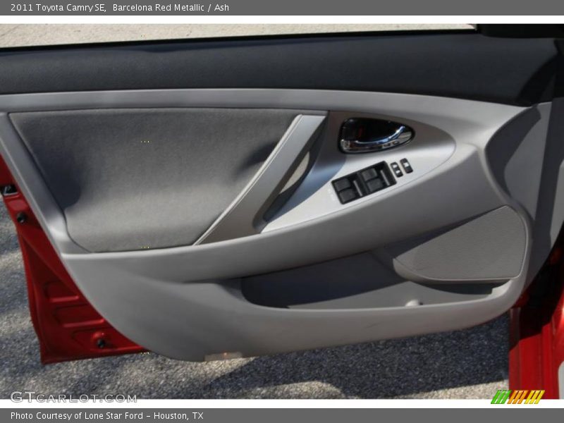 Barcelona Red Metallic / Ash 2011 Toyota Camry SE