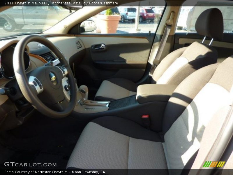Mocha Steel Metallic / Cocoa/Cashmere 2011 Chevrolet Malibu LT