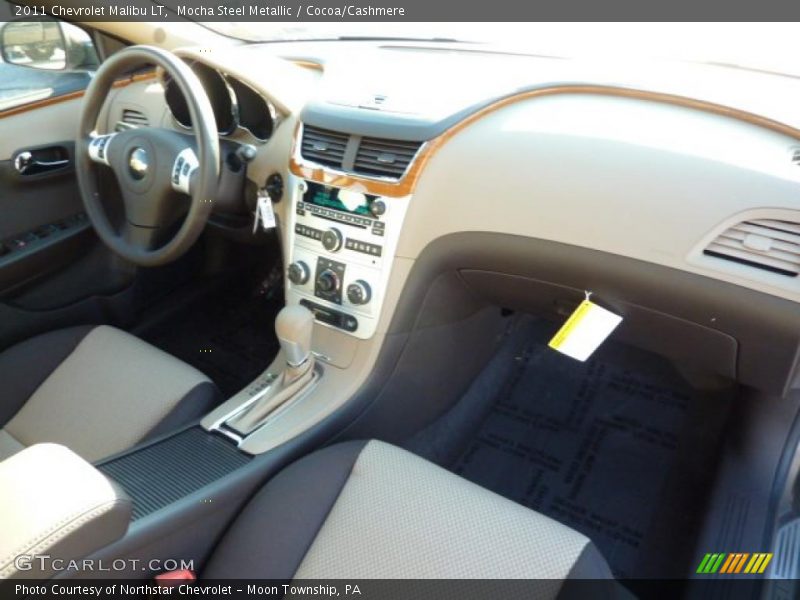 Mocha Steel Metallic / Cocoa/Cashmere 2011 Chevrolet Malibu LT