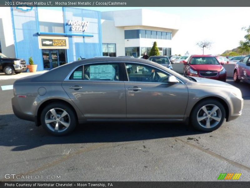 Mocha Steel Metallic / Cocoa/Cashmere 2011 Chevrolet Malibu LT