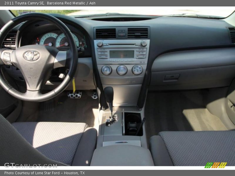 Barcelona Red Metallic / Ash 2011 Toyota Camry SE