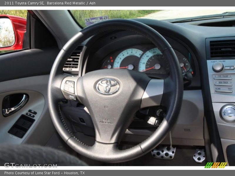 Barcelona Red Metallic / Ash 2011 Toyota Camry SE