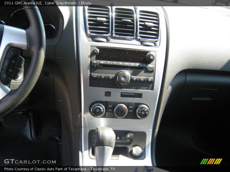 Controls of 2011 Acadia SLE