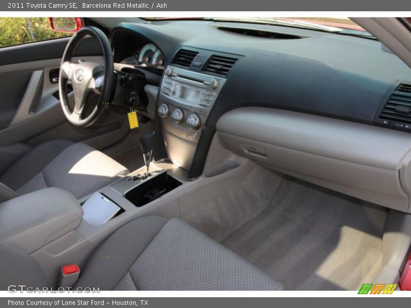 Barcelona Red Metallic / Ash 2011 Toyota Camry SE