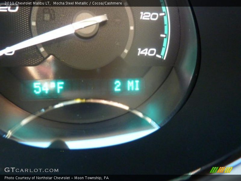 Mocha Steel Metallic / Cocoa/Cashmere 2011 Chevrolet Malibu LT