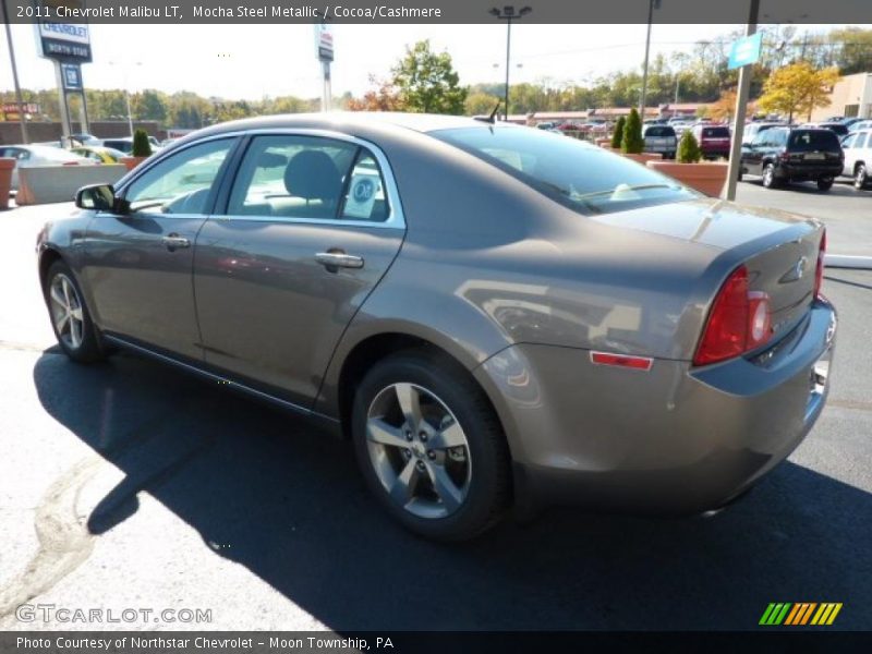 Mocha Steel Metallic / Cocoa/Cashmere 2011 Chevrolet Malibu LT