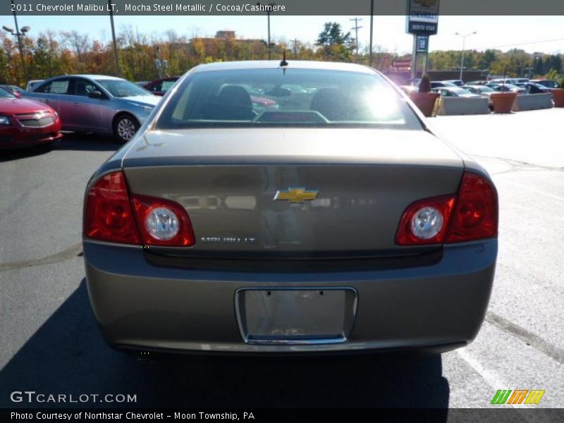 Mocha Steel Metallic / Cocoa/Cashmere 2011 Chevrolet Malibu LT