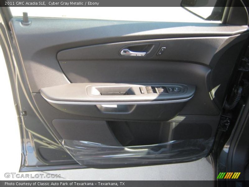 Cyber Gray Metallic / Ebony 2011 GMC Acadia SLE