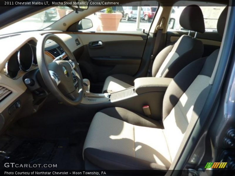 Mocha Steel Metallic / Cocoa/Cashmere 2011 Chevrolet Malibu LT