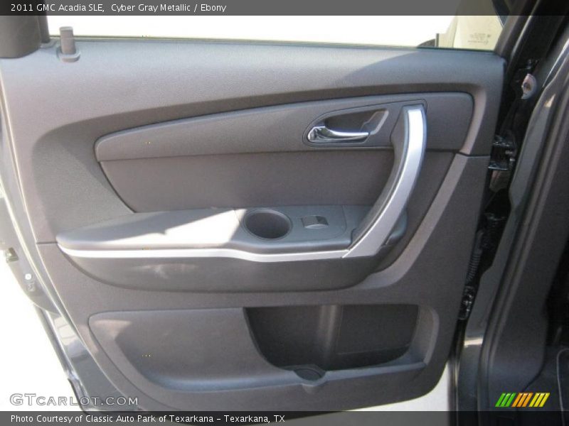 Cyber Gray Metallic / Ebony 2011 GMC Acadia SLE