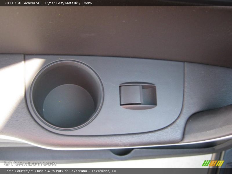 Cyber Gray Metallic / Ebony 2011 GMC Acadia SLE