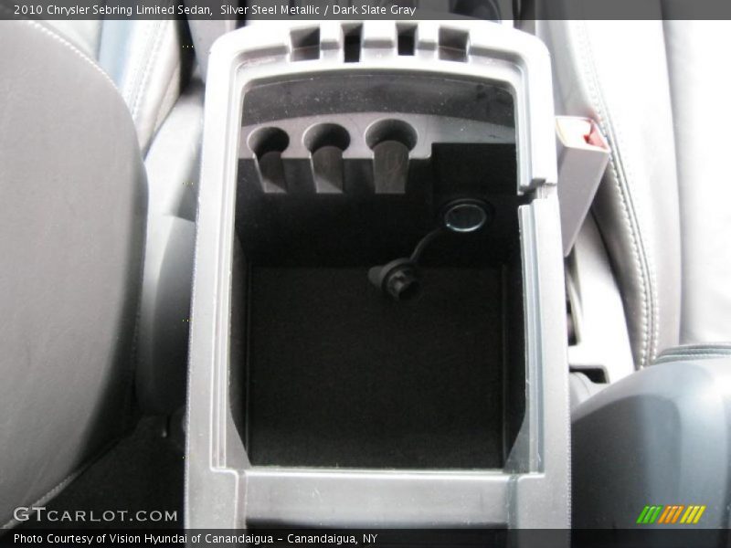 Silver Steel Metallic / Dark Slate Gray 2010 Chrysler Sebring Limited Sedan