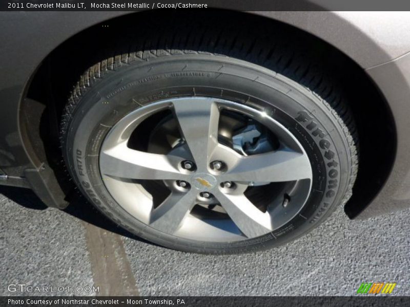 Mocha Steel Metallic / Cocoa/Cashmere 2011 Chevrolet Malibu LT