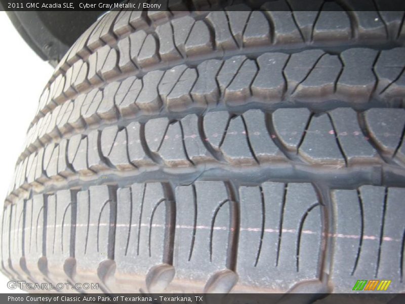 Cyber Gray Metallic / Ebony 2011 GMC Acadia SLE
