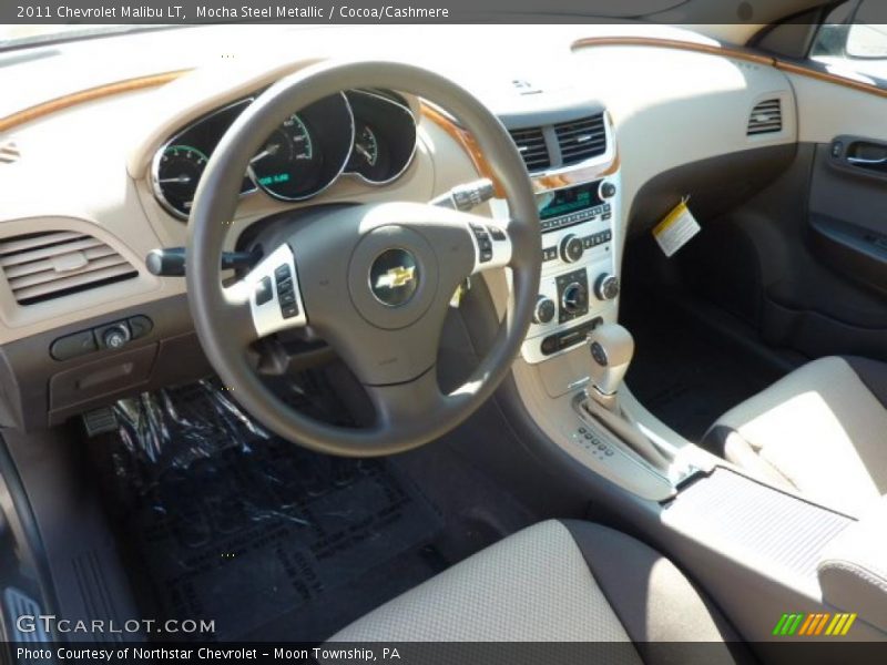Mocha Steel Metallic / Cocoa/Cashmere 2011 Chevrolet Malibu LT