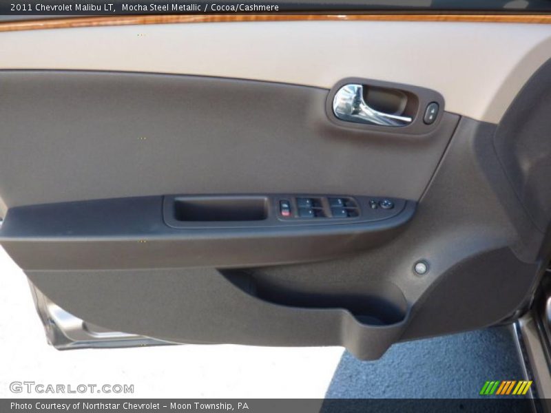 Mocha Steel Metallic / Cocoa/Cashmere 2011 Chevrolet Malibu LT