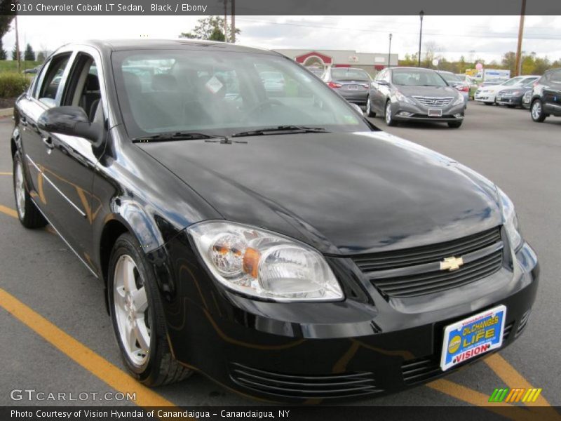 Black / Ebony 2010 Chevrolet Cobalt LT Sedan