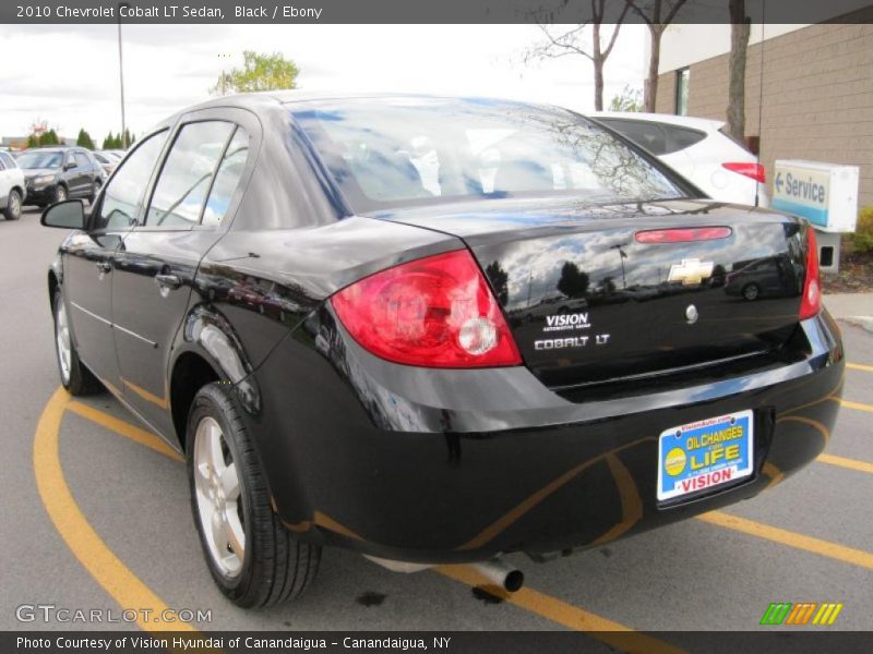 Black / Ebony 2010 Chevrolet Cobalt LT Sedan