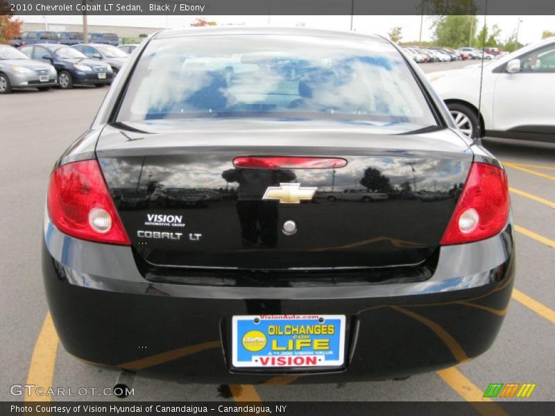 Black / Ebony 2010 Chevrolet Cobalt LT Sedan