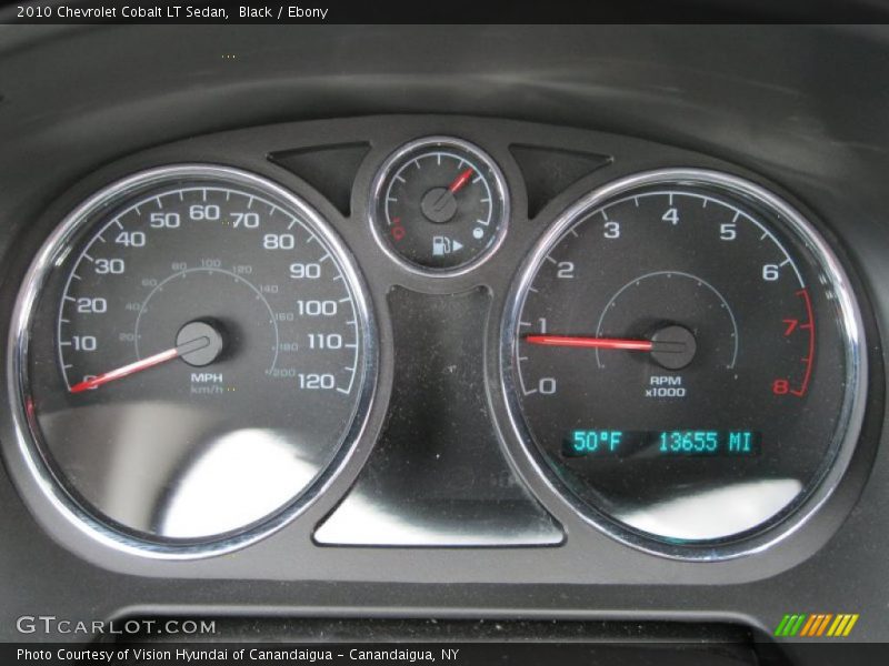 Black / Ebony 2010 Chevrolet Cobalt LT Sedan