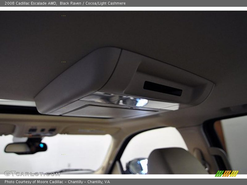 Black Raven / Cocoa/Light Cashmere 2008 Cadillac Escalade AWD