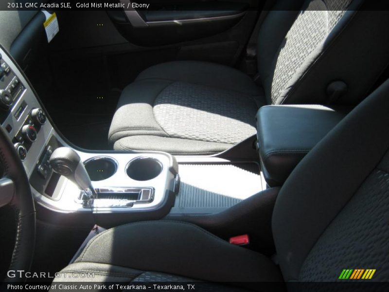 Gold Mist Metallic / Ebony 2011 GMC Acadia SLE