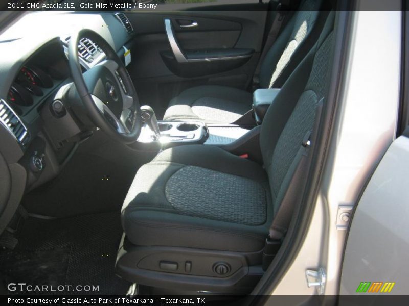 Gold Mist Metallic / Ebony 2011 GMC Acadia SLE