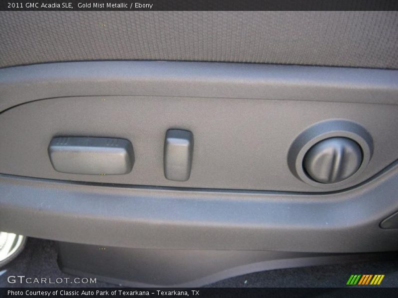 Gold Mist Metallic / Ebony 2011 GMC Acadia SLE