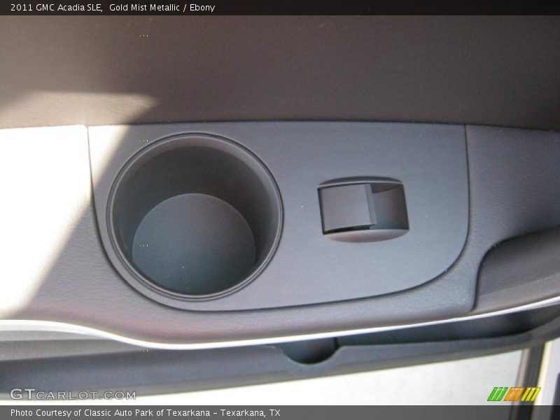 Gold Mist Metallic / Ebony 2011 GMC Acadia SLE