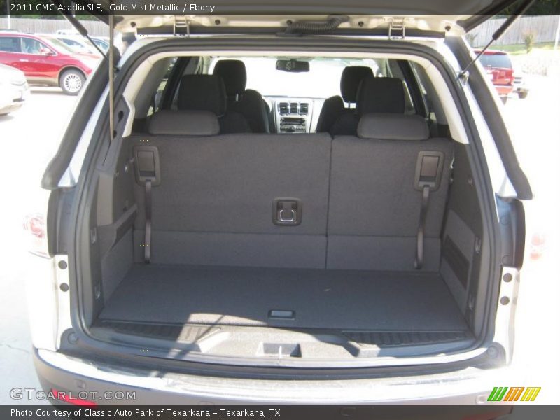  2011 Acadia SLE Trunk