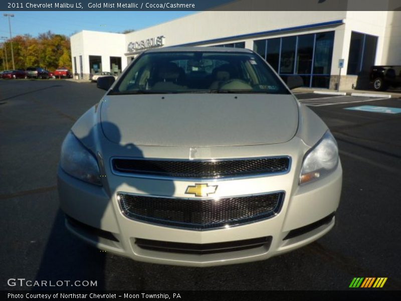 Gold Mist Metallic / Cocoa/Cashmere 2011 Chevrolet Malibu LS