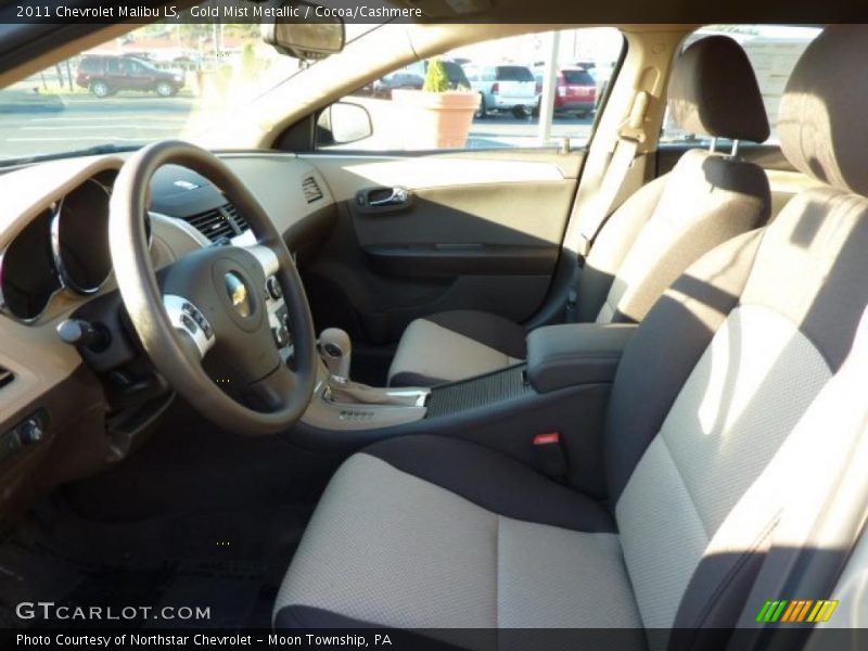 Gold Mist Metallic / Cocoa/Cashmere 2011 Chevrolet Malibu LS
