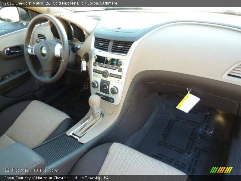 Gold Mist Metallic / Cocoa/Cashmere 2011 Chevrolet Malibu LS
