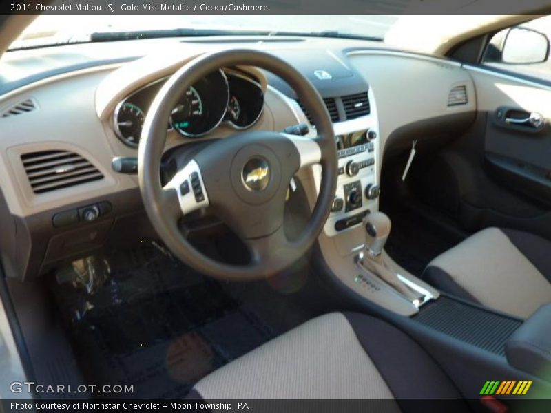 Gold Mist Metallic / Cocoa/Cashmere 2011 Chevrolet Malibu LS