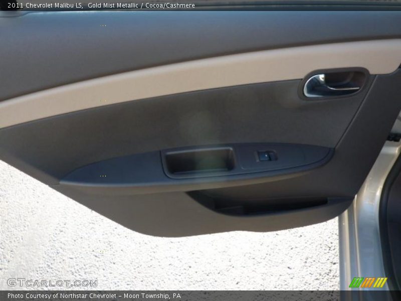 Gold Mist Metallic / Cocoa/Cashmere 2011 Chevrolet Malibu LS
