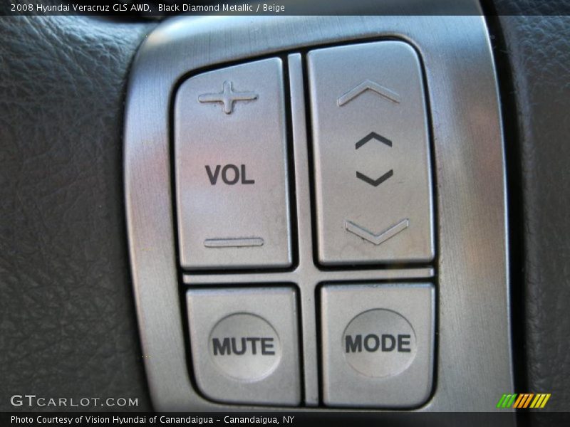 Controls of 2008 Veracruz GLS AWD