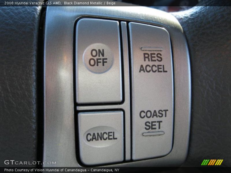 Controls of 2008 Veracruz GLS AWD