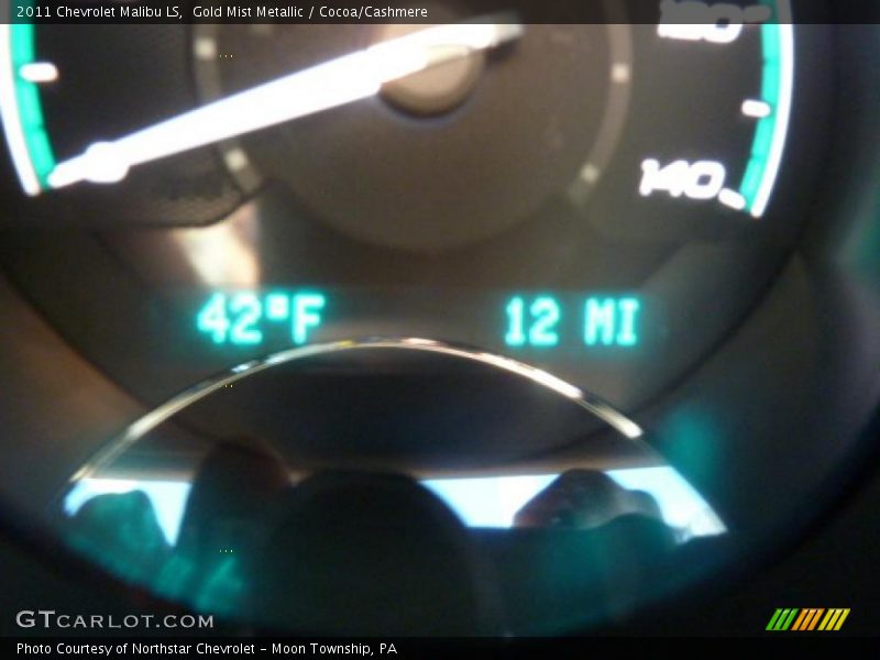Gold Mist Metallic / Cocoa/Cashmere 2011 Chevrolet Malibu LS