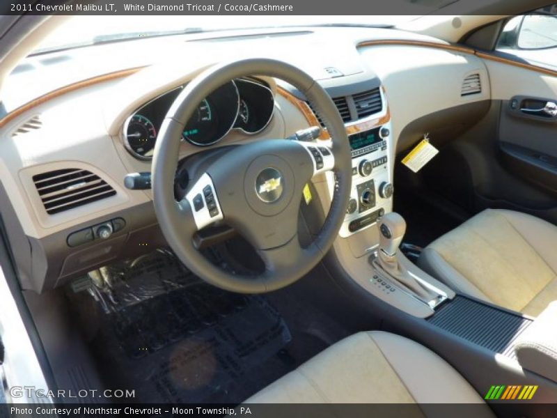  2011 Malibu LT Cocoa/Cashmere Interior