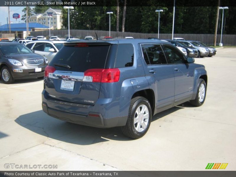 Steel Blue Metallic / Jet Black 2011 GMC Terrain SLE