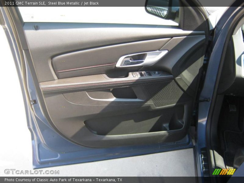 Steel Blue Metallic / Jet Black 2011 GMC Terrain SLE