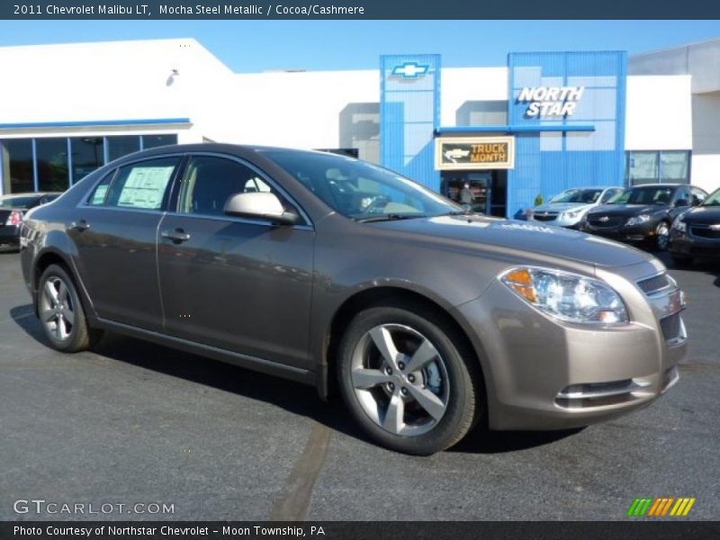 Mocha Steel Metallic / Cocoa/Cashmere 2011 Chevrolet Malibu LT