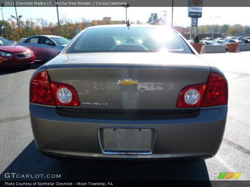 Mocha Steel Metallic / Cocoa/Cashmere 2011 Chevrolet Malibu LT