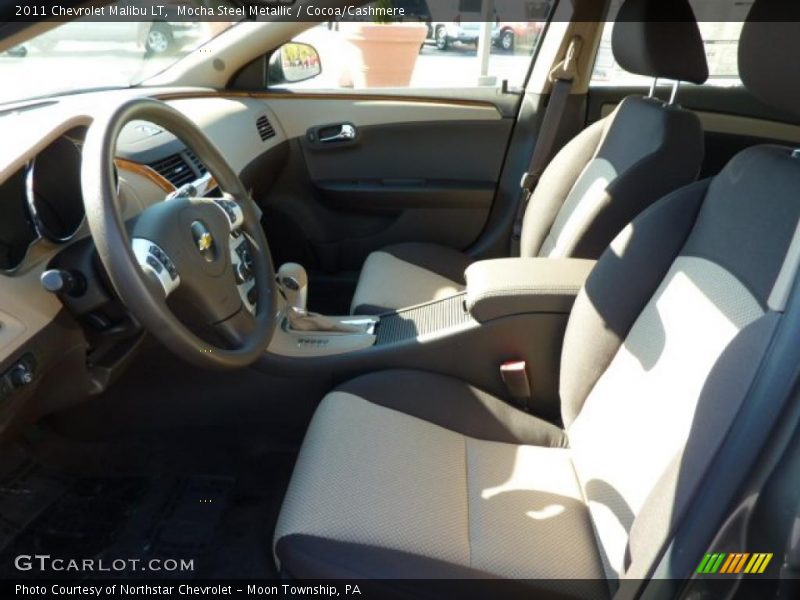 Mocha Steel Metallic / Cocoa/Cashmere 2011 Chevrolet Malibu LT