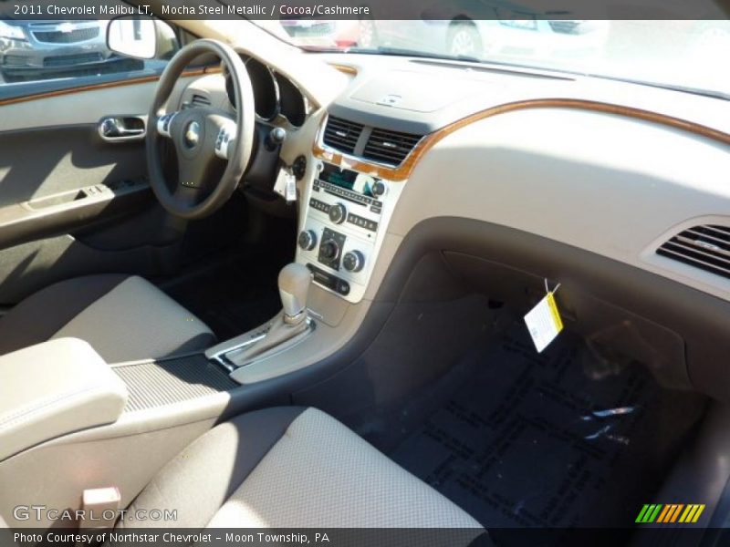 Mocha Steel Metallic / Cocoa/Cashmere 2011 Chevrolet Malibu LT