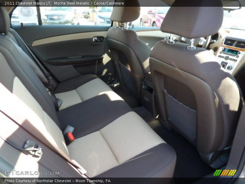 Mocha Steel Metallic / Cocoa/Cashmere 2011 Chevrolet Malibu LT