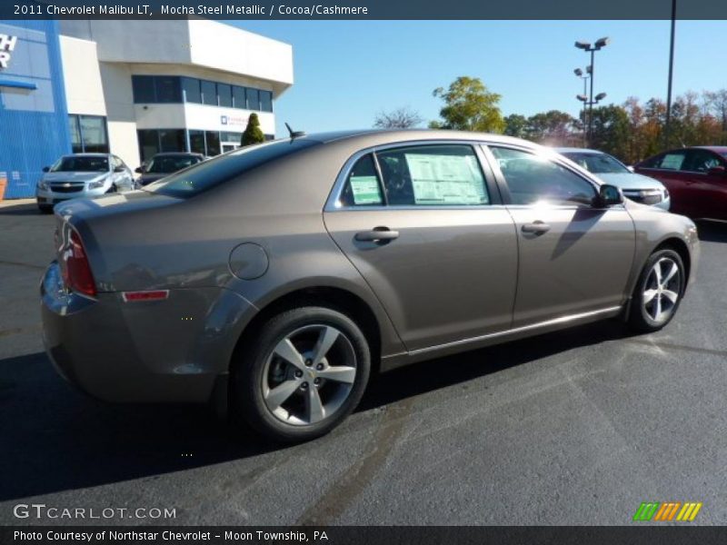 Mocha Steel Metallic / Cocoa/Cashmere 2011 Chevrolet Malibu LT