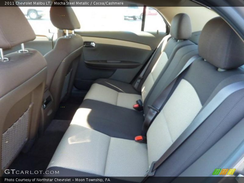 Mocha Steel Metallic / Cocoa/Cashmere 2011 Chevrolet Malibu LT